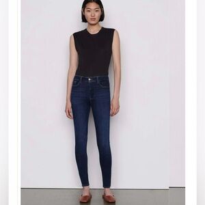 Frame Denim Le One High Rise Super Stretch Skinny Jeans Size Fits 25 26 27 28 29